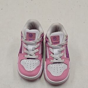 Puma Pink‎ and White Sneakers with Breathable Design